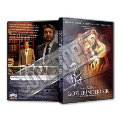 Gözlerindeki Sır - The Secret in Their Eyes 2009  Türkçe Dvd Cover Tasarımı